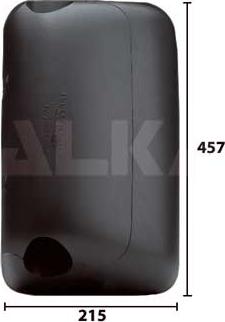 Alkar 9423247 - Outside Mirror, driver cab car-mod.net