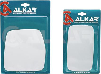 Alkar 9502120 - Mirror Glass, outside mirror car-mod.net