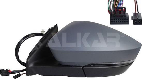 Alkar 9047771 - Outside Mirror car-mod.net