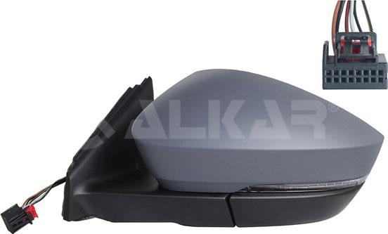 Alkar 9039771 - Outside Mirror car-mod.net