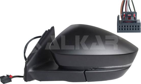 Alkar 9025771 - Outside Mirror car-mod.net