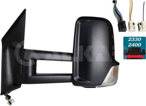 Alkar 9241021 - Outside Mirror car-mod.net
