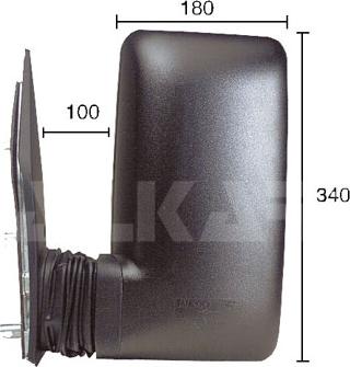 Alkar 9251977 - Outside Mirror car-mod.net