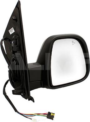 Alkar 9260916 - Outside Mirror car-mod.net