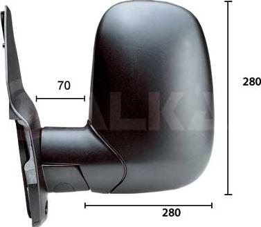 Alkar 9201959 - Outside Mirror car-mod.net