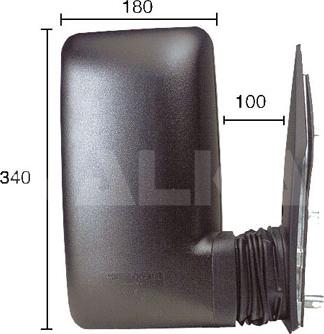 Alkar 9202977 - Outside Mirror car-mod.net