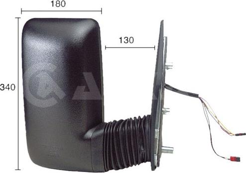 Alkar 9238977 - Outside Mirror car-mod.net