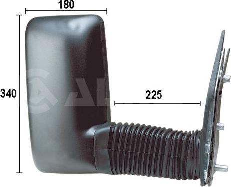 Alkar 9270977 - Outside Mirror car-mod.net