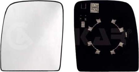 Alkar 6441955 - Mirror Glass, outside mirror car-mod.net