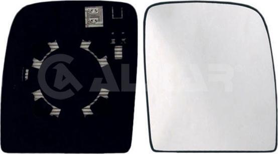 Alkar 6442955 - Mirror Glass, outside mirror car-mod.net
