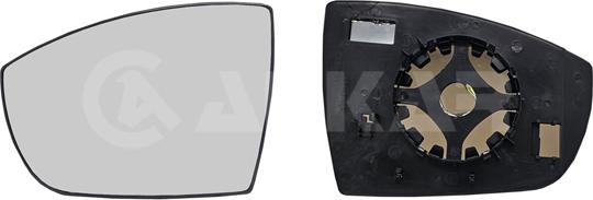 Alkar 6455134 - Mirror Glass, outside mirror car-mod.net