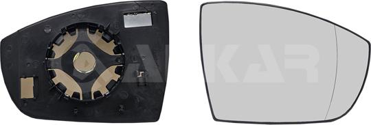 Alkar 6456134 - Mirror Glass, outside mirror car-mod.net