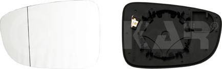 Alkar 6451676 - Mirror Glass, outside mirror car-mod.net