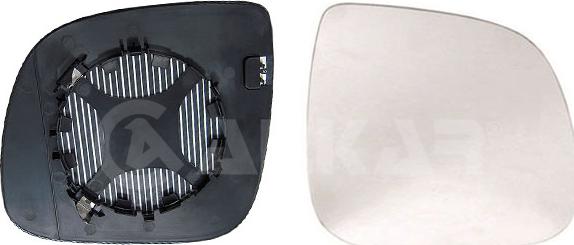Alkar 6462948 - Mirror Glass, outside mirror car-mod.net