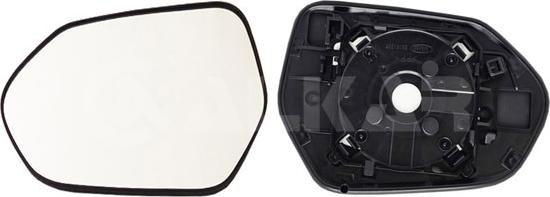 Alkar 6401913 - Mirror Glass, outside mirror car-mod.net