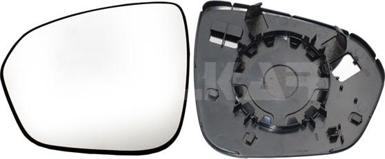 Alkar 6401195 - Mirror Glass, outside mirror car-mod.net
