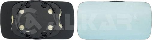 Alkar 6402470 - Mirror Glass, outside mirror car-mod.net