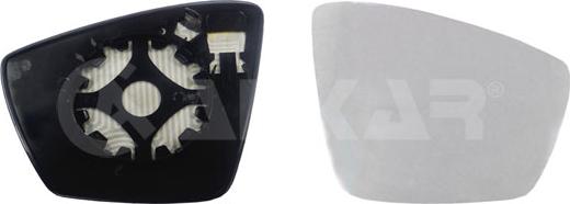 Alkar 6402693 - Mirror Glass, outside mirror car-mod.net