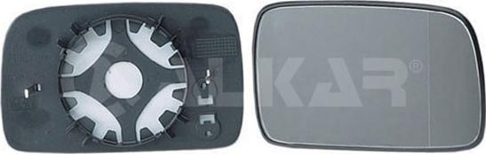 Alkar 6402107 - Mirror Glass, outside mirror car-mod.net