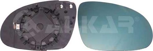 Alkar 6412128 - Mirror Glass, outside mirror car-mod.net