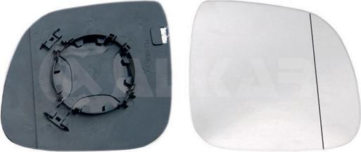 Alkar 6482948 - Mirror Glass, outside mirror car-mod.net