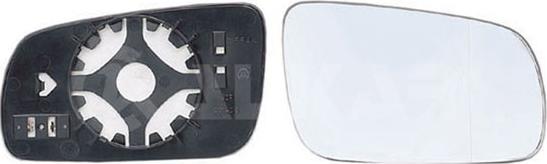 Alkar 6436127 - Mirror Glass, outside mirror car-mod.net