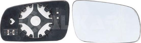 Alkar 6430127 - Mirror Glass, outside mirror car-mod.net