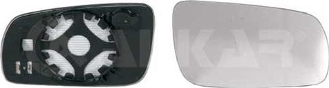 Alkar 6431127 - Mirror Glass, outside mirror car-mod.net