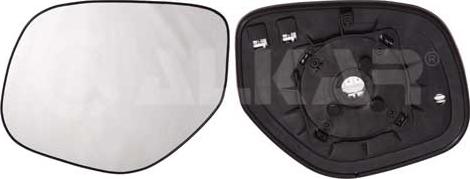 Alkar 6431866 - Mirror Glass, outside mirror car-mod.net