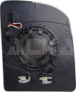 Alkar 6433772 - Mirror Glass, outside mirror car-mod.net