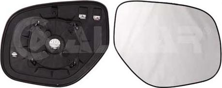 Alkar 6432866 - Mirror Glass, outside mirror car-mod.net