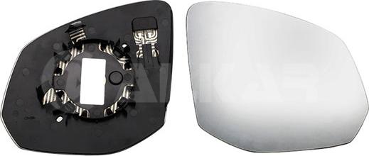 Alkar 6432770 - Mirror Glass, outside mirror car-mod.net