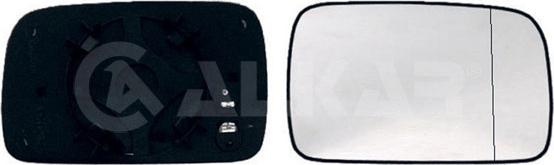 Alkar 6426107 - Mirror Glass, outside mirror car-mod.net