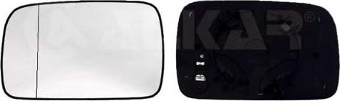 Alkar 6423107 - Mirror Glass, outside mirror car-mod.net