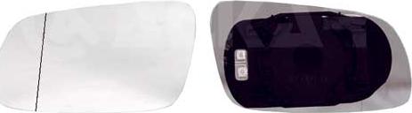 Alkar 6423800 - Mirror Glass, outside mirror car-mod.net