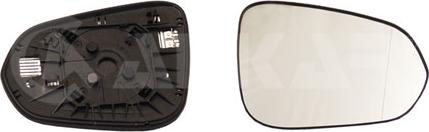 Alkar 6472909 - Mirror Glass, outside mirror car-mod.net