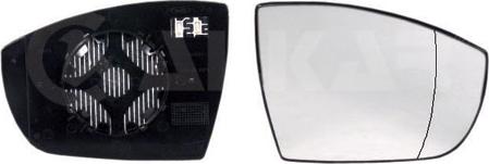 Alkar 6472134 - Mirror Glass, outside mirror car-mod.net