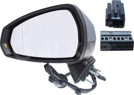 Alkar 6149782 - Outside Mirror car-mod.net