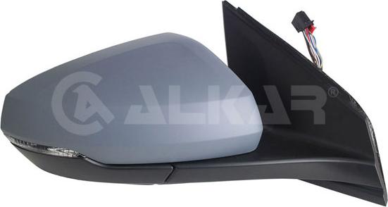 Alkar 6144198 - Outside Mirror car-mod.net