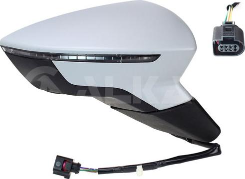 Alkar 6146807 - Outside Mirror car-mod.net