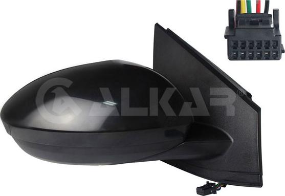 Alkar 6146207 - Outside Mirror car-mod.net