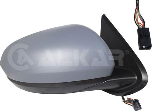 Alkar 6140195 - Outside Mirror car-mod.net