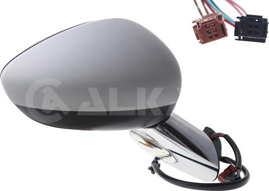 Alkar 6140822 - Outside Mirror car-mod.net