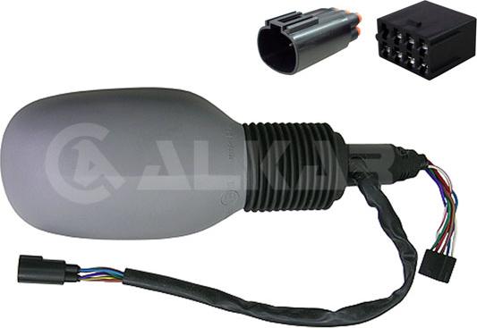 Alkar 6140382 - Outside Mirror car-mod.net