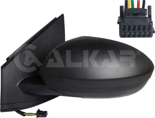 Alkar 6140207 - Outside Mirror car-mod.net