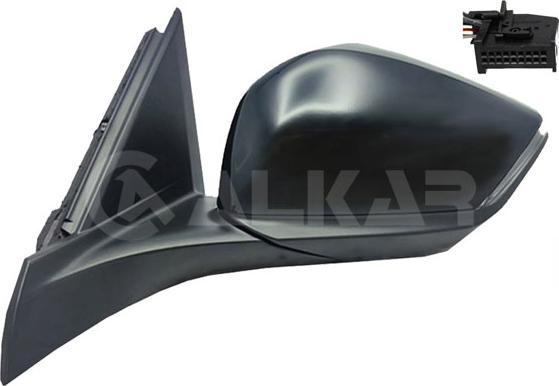 Alkar 6141768 - Outside Mirror car-mod.net
