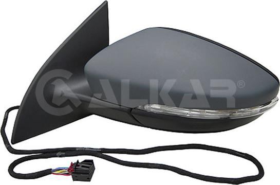 Alkar 6143133 - Outside Mirror car-mod.net