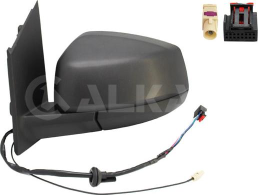 Alkar 6143830 - Outside Mirror car-mod.net