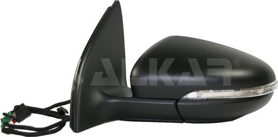 Alkar 6142124 - Outside Mirror car-mod.net