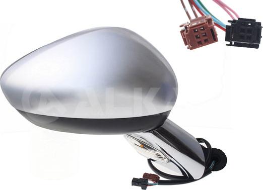 Alkar 6150822 - Outside Mirror car-mod.net